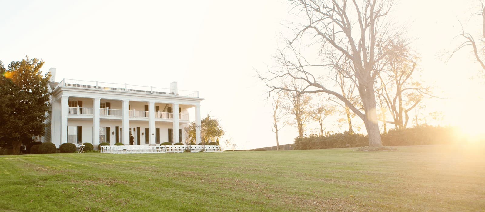 The Lary Manor at golden hour